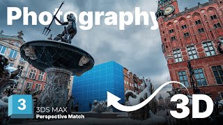 Camera Matching in 3ds Max, Compose 3D buliding into Photo!
