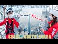 An EPIC DATE on top of KOREA'S TALLEST Building!? | SKY BRIDGE at Lotte World Tower