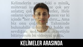 Kelimeler arasında