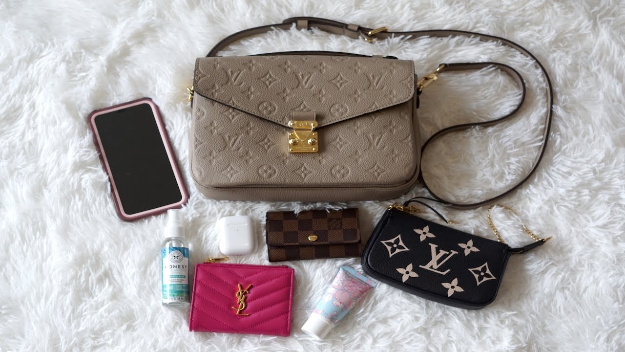 Louis Vuitton Félicie Pochette Turtledove Monogram Empreinte