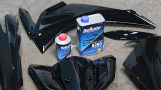 Warna Hitam Yang Super Glowing Karena ,, Cat Body Halus