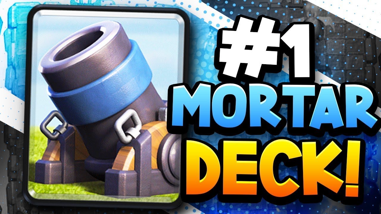 SirTagCR: 86% WIN RATE! FAST CYCLE MORTAR BAIT DECK — Clash Royale