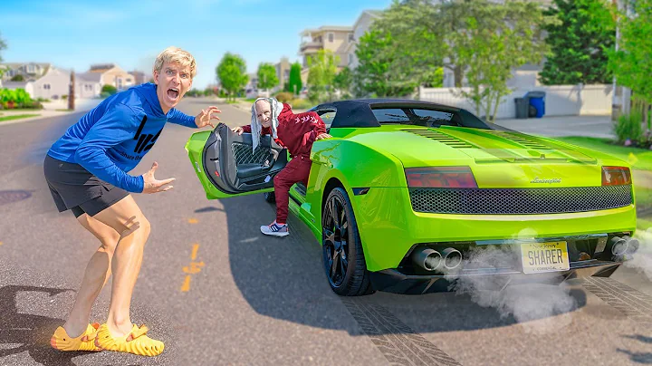 MY LAMBORGHINI WAS STOLEN by the SCARY OLD LADY SU...