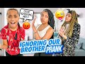 Ignoring our little bother prank he gets angry must watch