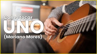 Como tocar UNO en GUITARRA 🎸 Mariano Mores | versión Abolerada