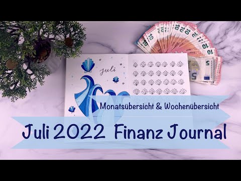 Meine Juli Gestaltung ?Finanz Journaling?Meine Finanzübersicht für den Monat Juli ? Umschlagmethode