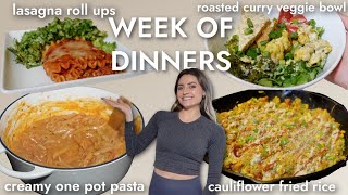 WEEK OF DINNERS! Plant Based Healthy Dinner Recipes! by Chanty Marie 33,894 views 1 year ago 15 minutes