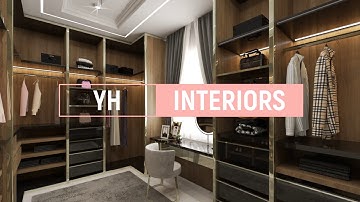 WALK-IN CLOSET MODELING ON 3Ds MAX