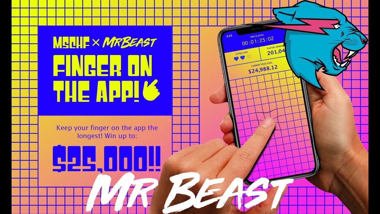 Mr Beast Finger On The App Update YouTube
