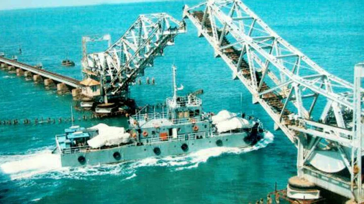 Pamban Bridge India's First Sea Bridge