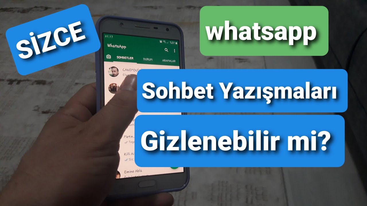 whatsapp sohbet gizleme, whatsapp sohbet arşivleme ne işe yarıyor?