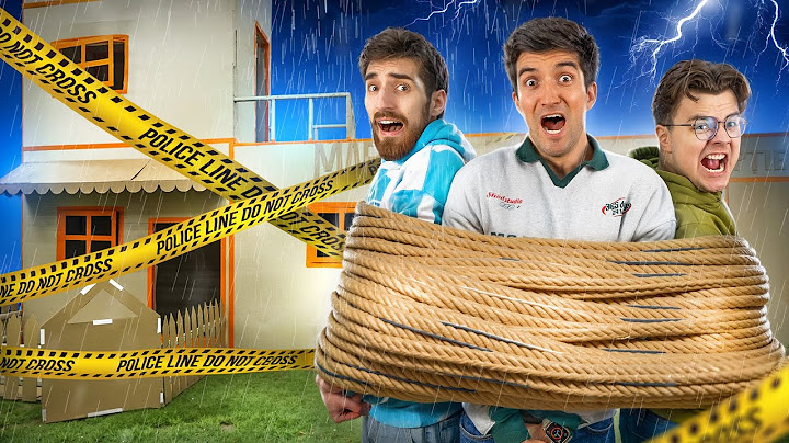 Ne-a PRINS POLIȚIA? CASA DIN CARTON! **Partea 4