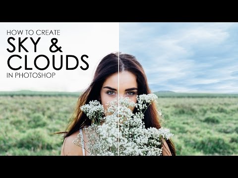How to Create Sky and Clouds - Photoshop Tutorial [Photoshopdesire.com]