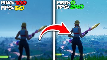 Fortnite Chapter 2 Season 4 SETTINGS Guide - How To Get Better Ping, FPS Boost, Less Input Delay!