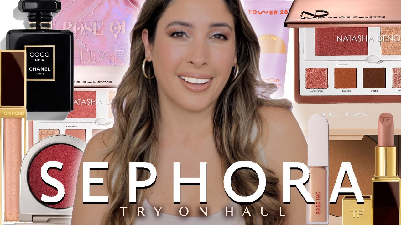 TESTING THE HOTTEST LUXURY MAKEUP at SEPHORA TRY ON HAUL Holiday Savings  Event 2021 SEPHORA VIB SALE 