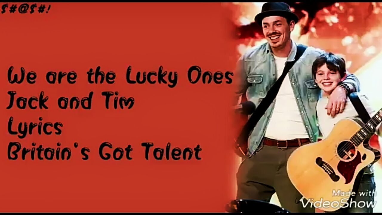 Jack And Tim Lucky Ones Lyrics