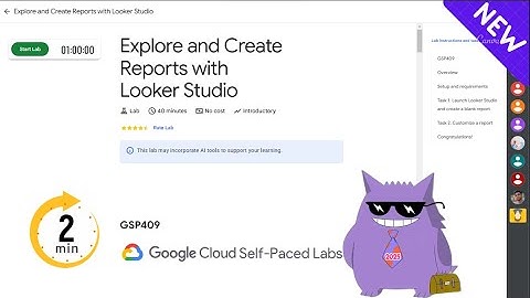 Explore and Create Reports with Looker Studio  | #2025 | #GSP409 |#qwiklabs |Solution