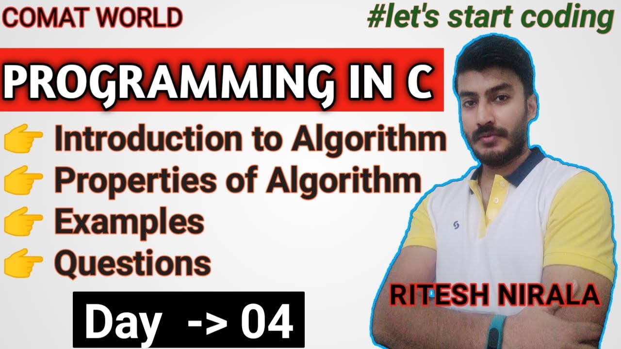 Introduction to Algorithm || Day 04 || - YouTube
