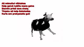 Polish cow, but its Lithuanian!