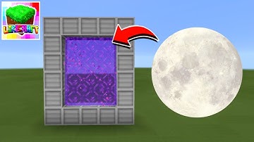 How to Make a PORTAL to MOON in Lokicraft!