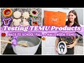 TESTING TEMU PRODUCTS | TEMU ITEMS FOR BACK TO SCHOOL, FALL, AND HALLOWEEN