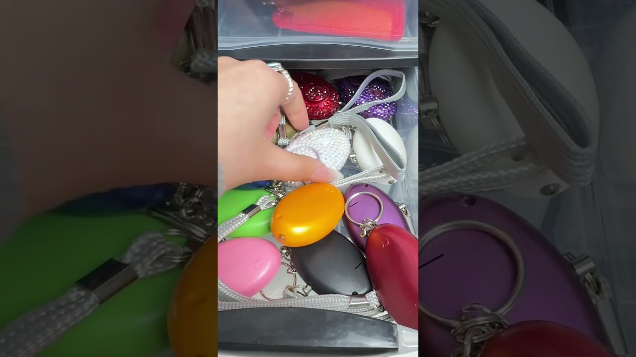 Is this the all-white self-defense keychain set you’re looking for?🤍 