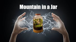 I Created a Mountain Ecosystem inside of a Jar