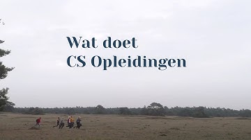 CS Opleidingen  Purposevideo