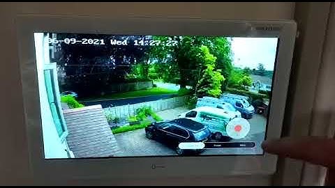HikVision CCTV, Pyronix Intruder, HikVision Video Entry all controlled from this screen
