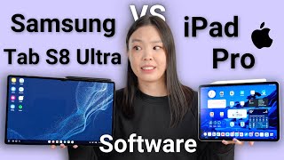 Are Samsung's New Tablets Better Than iPads? | Samsung Tab S8 Ultra vs iPad Pro SOFTWARE Experience screenshot 5