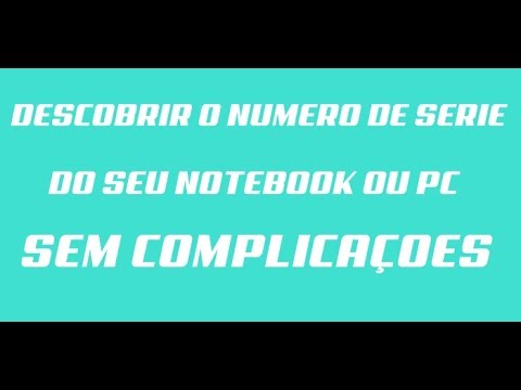 Vídeo: Como Encontrar O Seu Número De Série Acer