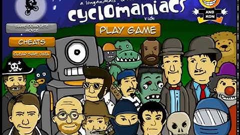 cyclomaniacs cheat codes and what they do
