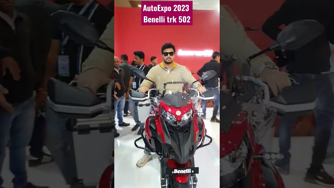 AutoExpo 2023 Benelli Trk 502 Bike Superbike Autoexpo2023 Bikelover