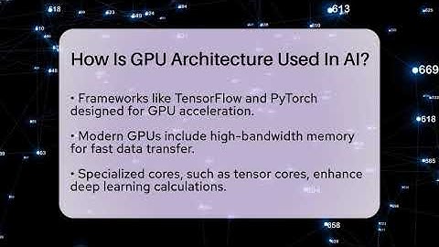 How Is GPU Architecture Used In AI? - Next LVL Programming