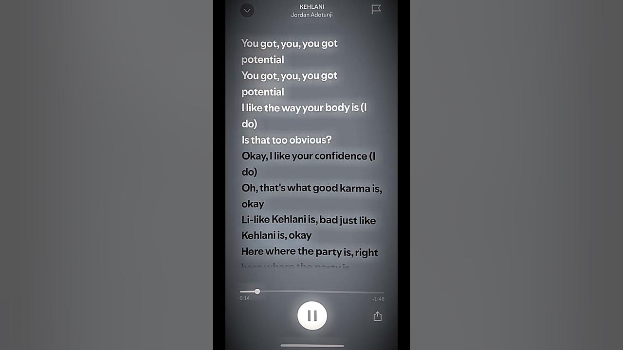 KEHLANI | Jordan Adetunji | #spotify #music #audio #songlyrics #lyricvideo #lyrics #song