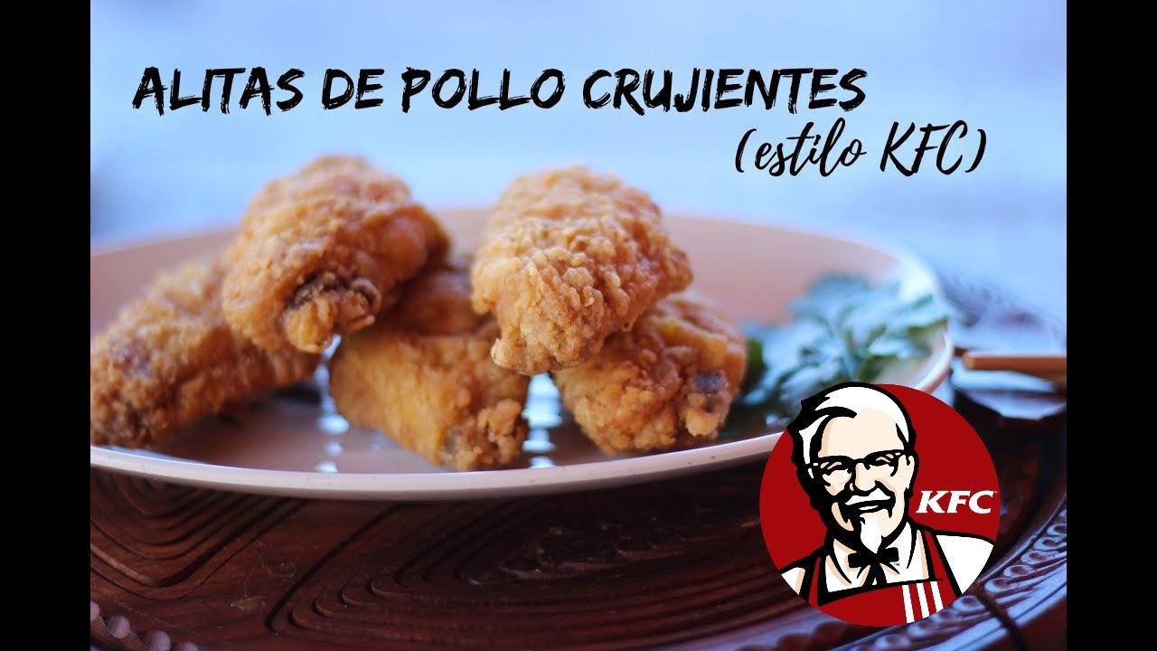 Alitas de pollo KFC | Extracrujiente | Alitas de pollo picantes | Cómo  hacer alitas de KFC en casa - YouTube