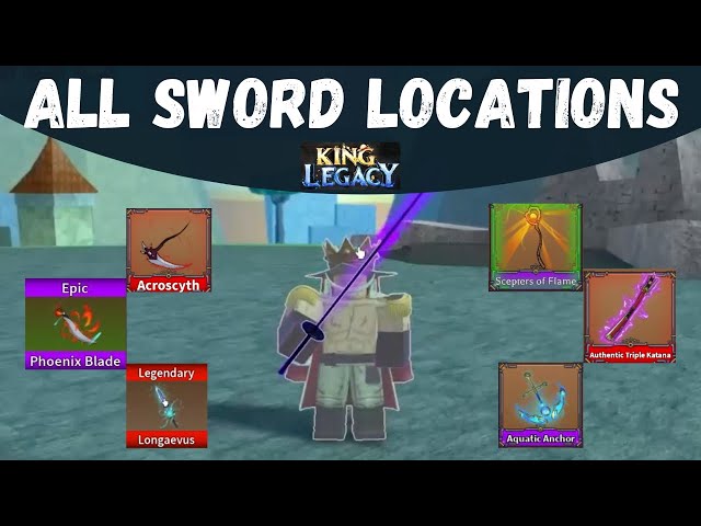 Top 5 swords in Roblox King Legacy