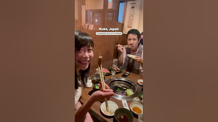 You can't miss this Japanese wagyu beef yakiniku in Kobe, Japan! | Best Restaurants in Japan #wagyu