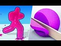 Blob Shifter 3D | ASMR Slicing - All Level Gameplay Android,iOS - WORLD CUP GAME
