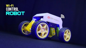 RC Car ।। How To Make Smartphone Control WiFi Car Using Node MCU esp8266 ।। DIY Smart WiFi Car