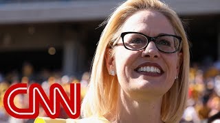 Democratic rep. kyrsten sinema will win arizona's us senate race,
defeating republican martha mcsally and flipping a seat that had been
in gop hands for 24 years., #cnn #news