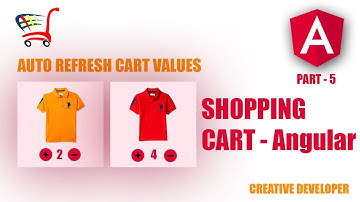 Angular Shopping Cart Part 5 || Shopping Cart || Angular Tutorial || Angular || Add To cart Angular
