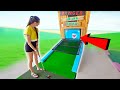 I Made A Nearly Impossible Mini Golf Hole In One!