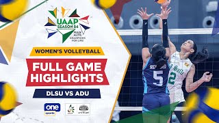DLSU vs. Adamson highlights | UAAP Season 84 Women's Volleyball