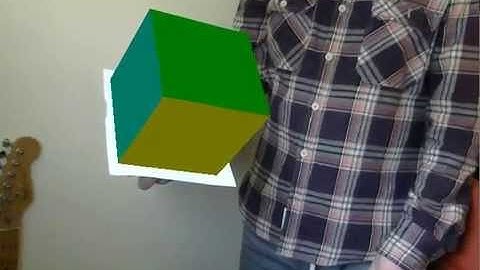 Augmented Reality with 3D object rotation