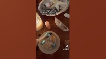 How to Cleanse & Activate your New Crystals