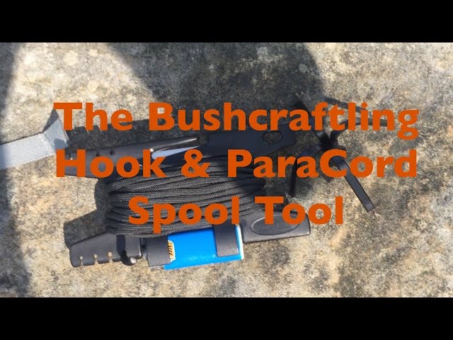 The Bushcraftling Hook & ParaCord Spool Tool 