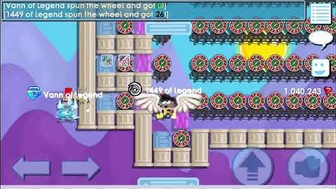 Playing Casino 🎰 in GrowTopia Private Server pt. 2 (part 2)