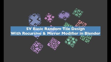 SV Basic Random Tile Design With Recursive and Mirror