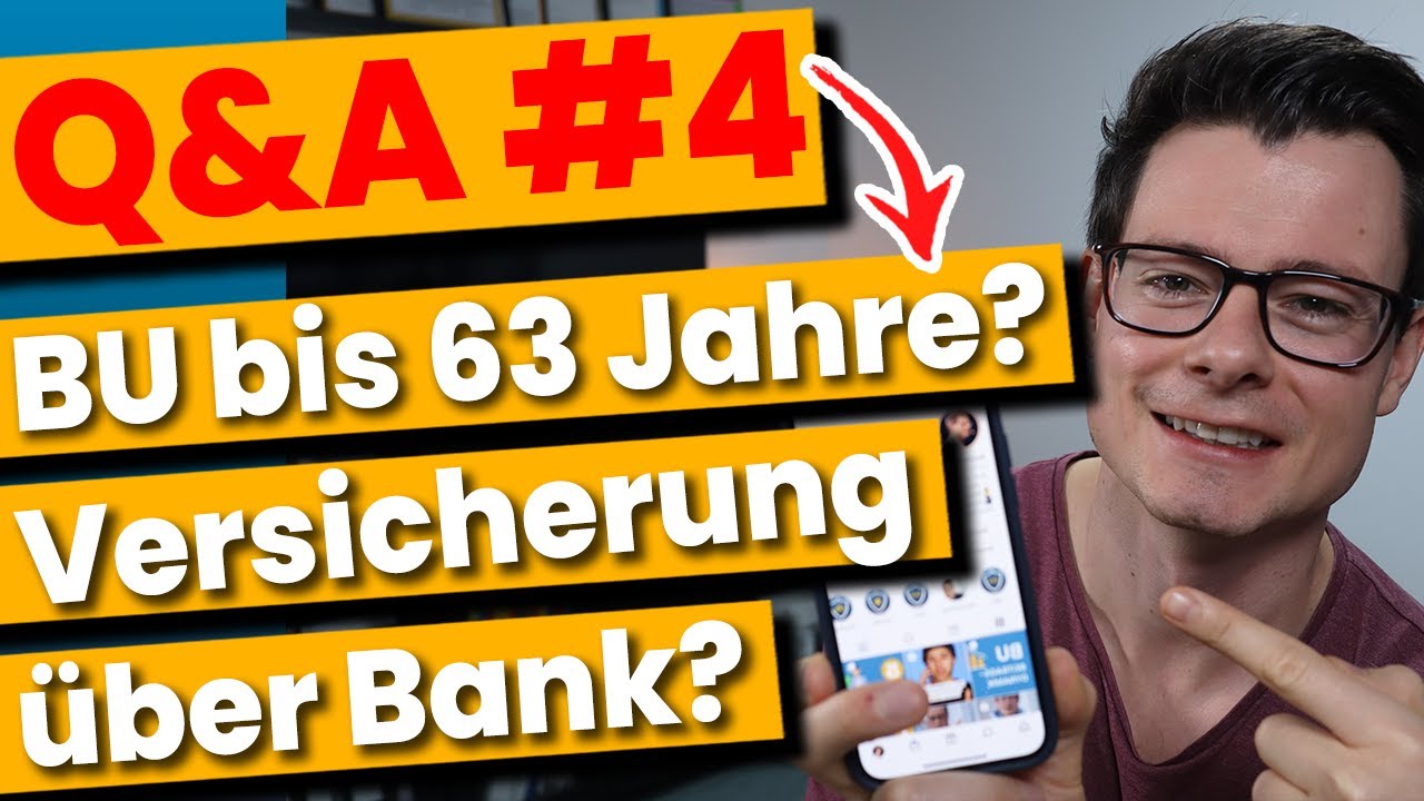 New Update Strukturvertriebe, Versicherungen über Bank abschließen, Versicherungsapps | Versicherungs-Q\u0026A #4